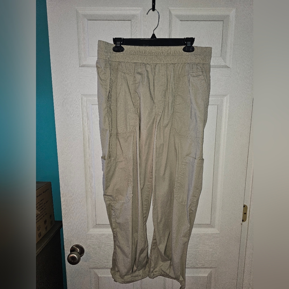 Democracy Light Tan Cargo Pants